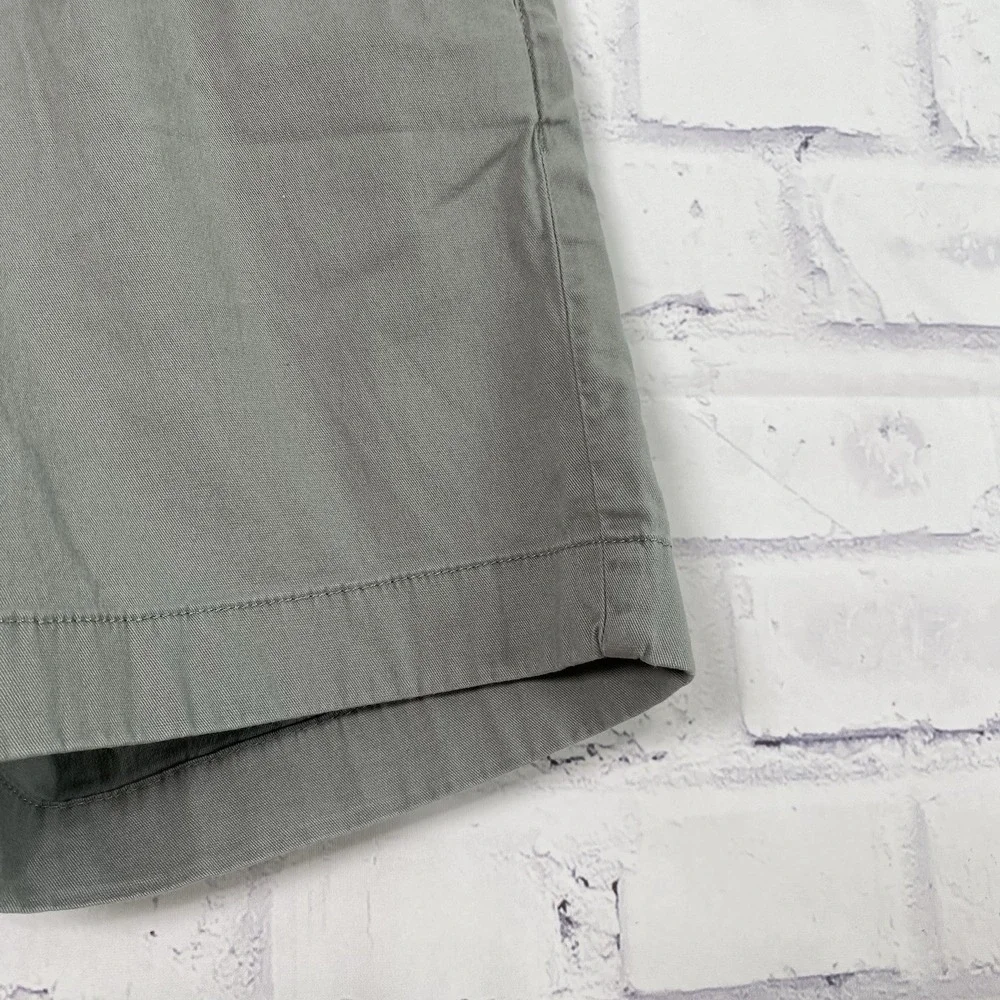 Faherty Shorts Men's Size 28 Chino Organic Cotton‎ Tencel Gray 8